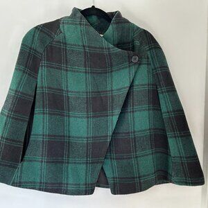 Plaid Cape